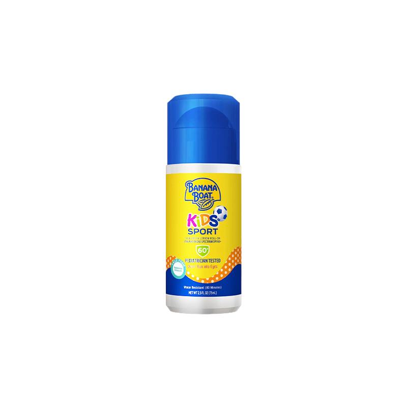 香蕉船防晒SPF60+夏季儿童滚珠防紫外线专用户外
