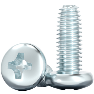 GB6560镀锌高强度十字圆头三角牙自攻螺丝盘头自锁螺钉M2M3M4M5M6