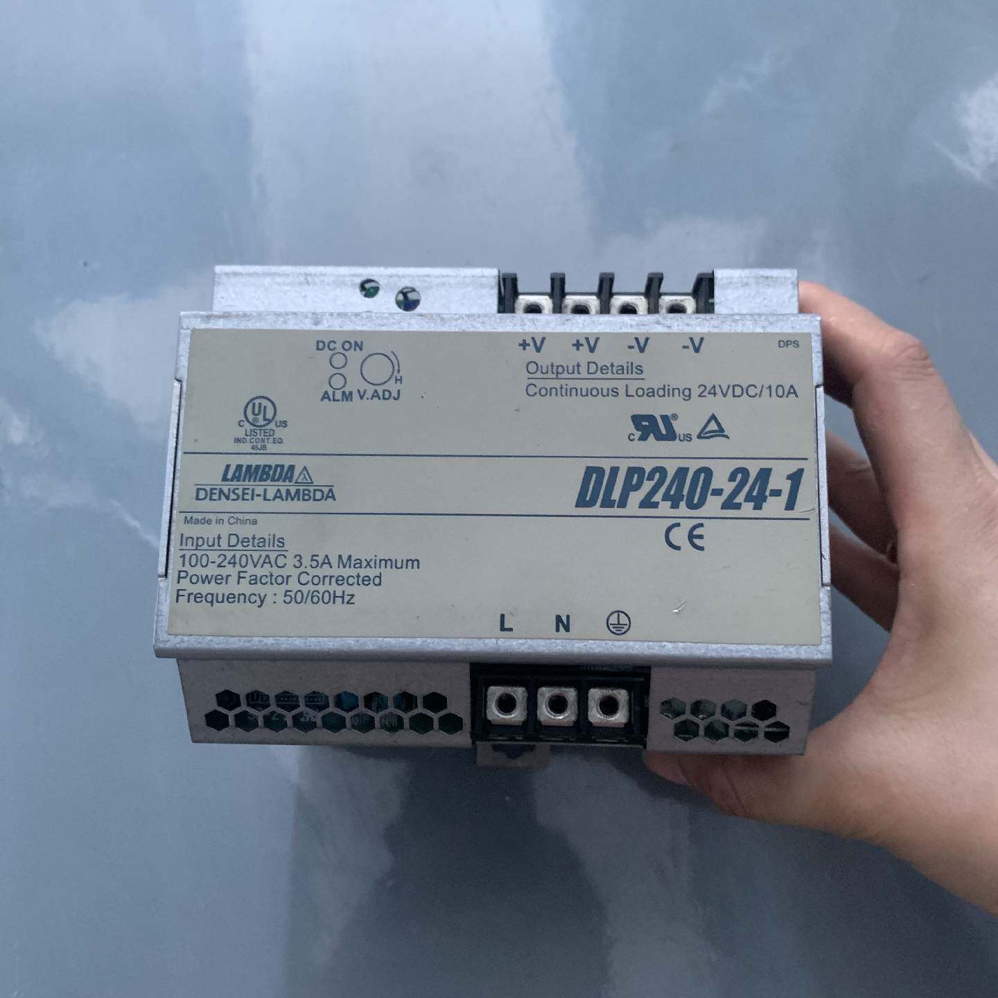 议价Lambda DLP240-24-1 24V10A 导轨式工业开关电源