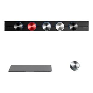 优必克轨道插座可移动滑轨明装餐边柜岛台厨房家用电力导轨插排