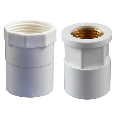 PVC入铜直接给水管变异径内牙接头铜内螺纹20内丝25/32/4分6分1寸