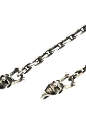 渡鸦欧美太角链小丑手工项链纯银