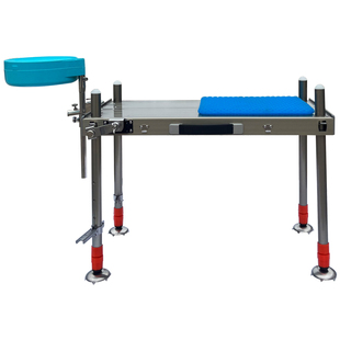 小钓台新款2025超轻新型小型铝合金钓鱼台折叠升降便携式钓椅钓凳