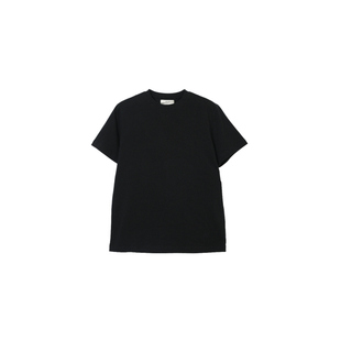 BasicMatch男女款白色/灰色/黑色新疆长绒棉凉感正肩短袖T恤