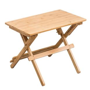 竹写字桌可折叠桌小孩作业桌家用课桌可升降小学生书桌儿童学习桌