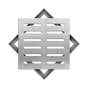 304不锈钢井盖排水沟雨水篦子下水道盖板方形庭院地漏带框定制