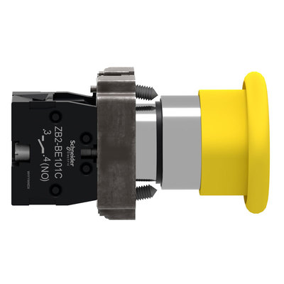 旋转复位红色蘑菇头急停按钮