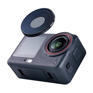 Kase卡色 适用于大疆DJI Action 6 运动相机滤镜 UV镜 CPL偏振镜 ND减光镜 黑柔柔焦镜 减光偏振二合一滤镜