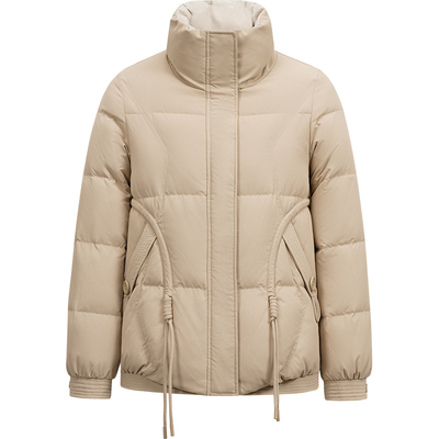 短款羽绒服雪中飞潮流立领