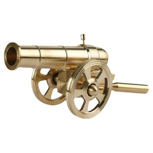 纯黄铜大炮把玩模型摆件迷你意大利炮家居办公室装饰创意潮流礼品