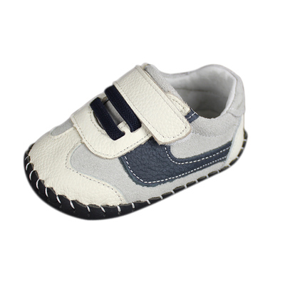 新款春秋季男宝宝真皮女学步鞋