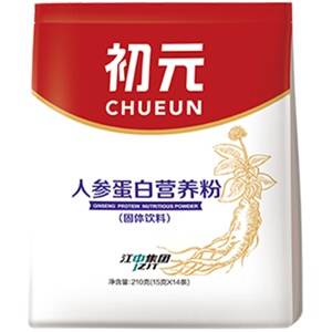 江中初元人参蛋白粉 礼盒食品送礼走亲戚送人长辈实用