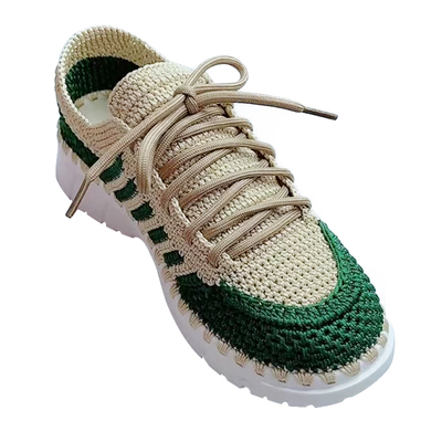 手工编织男女空心线休闲舒适透气