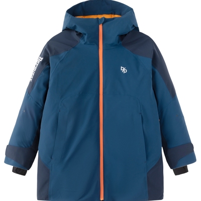 巴拉巴拉儿童鹅绒羽绒服男童女童中长款外套冬装新款童装运动加厚