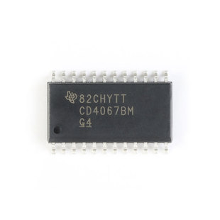 原装正品 CD4067BM96 SOIC-24 CMOS单路16通道模拟多路复用器芯片