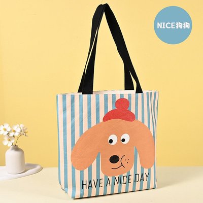 杜邦纸袋定制印logo帆布包水洗环保复撕创古文耐袋牛皮纸袋购物袋