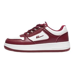 回力女鞋棉鞋冬季加绒加厚红色鞋子女士百搭运动小白鞋二棉板鞋