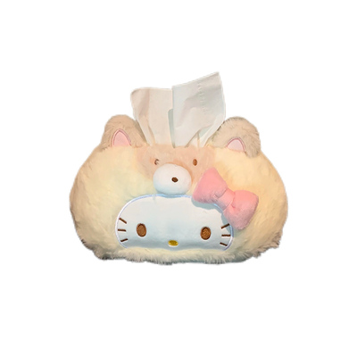 【新家的100个快递】毛绒纸巾盒