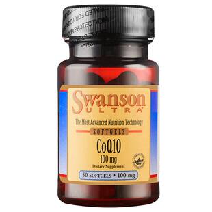 swanson斯旺森辅酶q10软胶囊心脏保健品100mg/ 美国原装进口q一10
