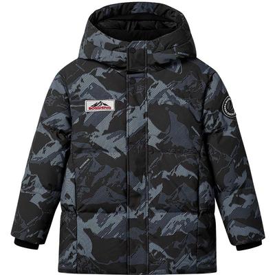 羽绒服短款大童男女童户外极寒