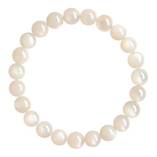 天然月光石散珠水晶白月光单珠蓝月光灰月光手链猫眼石diy串珠子