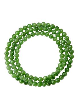 昭禧俄碧玉菠菜绿女士三圈手串