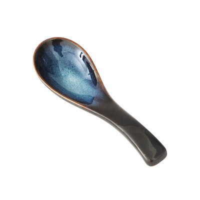 日式家用餐厅陶瓷甜品炖盅小汤勺