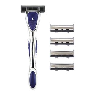 friday手动剃须刀男士刮胡刀便携式旅行进口手刮刀阿帕奇通用刀头