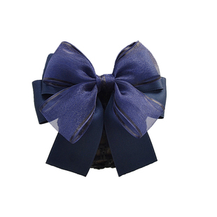 头花女网兜职业护士发网工作盘头发头饰空姐银行上班发夹发卡新款