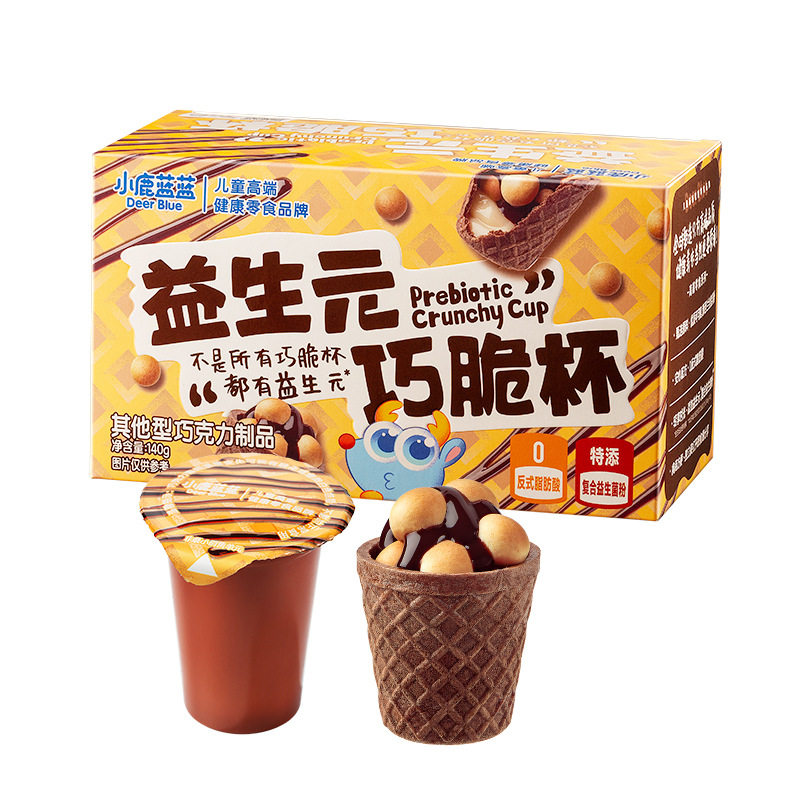 添益生菌巧脆杯儿童零食小鹿蓝蓝