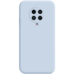 适用于红米K30手机壳新款烟蓝灰k30s至尊纪念版液态硅胶pro变焦防摔k30i直边简约纯色软壳男女情侣磨砂保护套