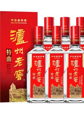 泸州老窖52度特曲500ml*6瓶整箱浓香型白酒新老包装随机发