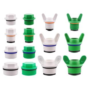 PPR内丝堵帽外丝手拧快堵免生料带胶圈4分6分1寸管塞管堵闷头管帽