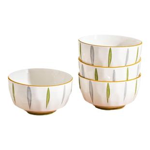 釉下彩陶瓷米饭碗家用2026新款高颜值吃饭碗好看的个人专用小碗