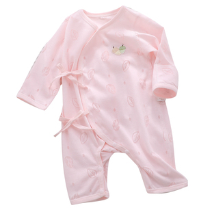 新生婴儿衣服夏季薄款0到3个月52码6月份初生夏天2月龄宝宝连体衣