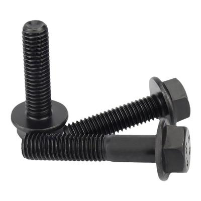 10.9级法兰外六角螺栓GB5789加大带垫螺丝M6M8M10M12M14M16M20mm