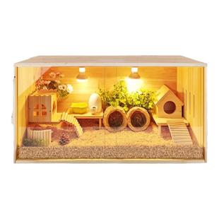 芦丁鸡宠物饲养箱推拉门全套笼子育雏家用专用全景卢丁鸡养箱恒温