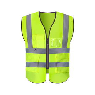 反光衣安全背心建筑工地施工马甲路政交通环卫反光安全服骑行外套