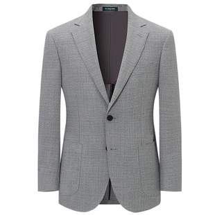 柏品CERRUTI1881面料纯羊毛商务单西服男士职业通勤西装上衣外套