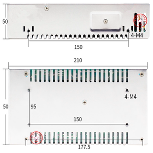 5V12V36V48V60V70V80V110V220直流变压器 24V 明伟开关电源S 350W