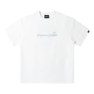 Dangerouspeople薛之谦dsp菱形小D印花T恤潮牌早春索罗娜凉感短袖