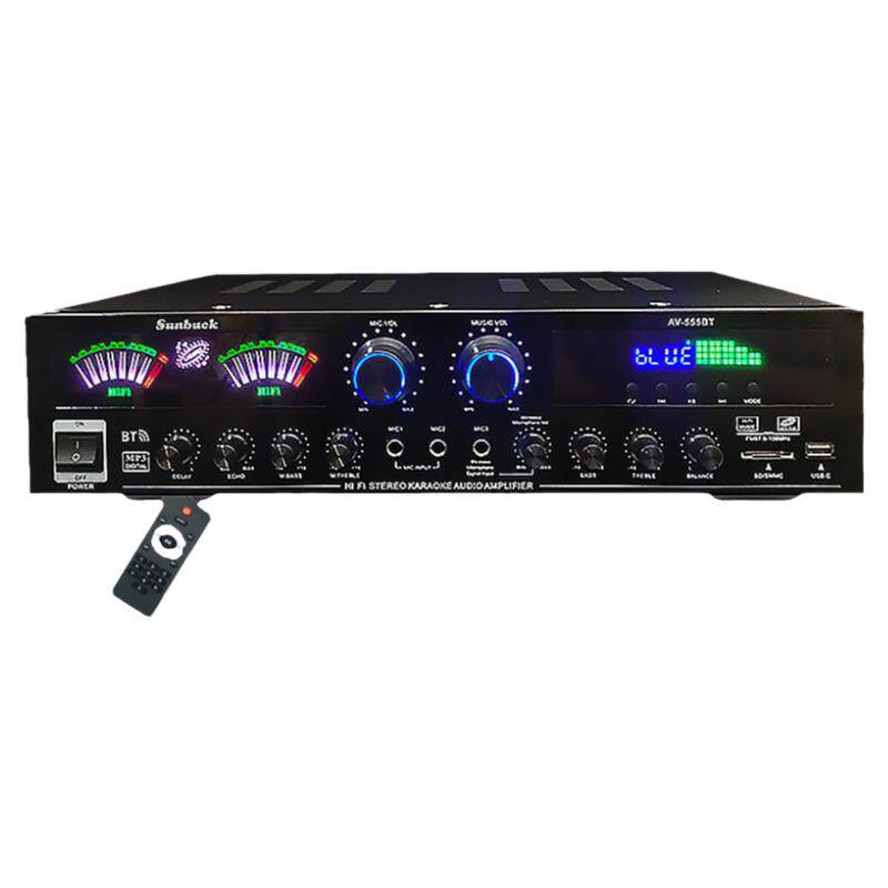 SUNBUCK5声道功放机家用大功率重低音专业hifi蓝牙K歌功放家庭