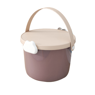 儿童玩具收纳桶宝宝海边沙滩挖沙桶小孩积木整理带盖水桶收纳坐凳