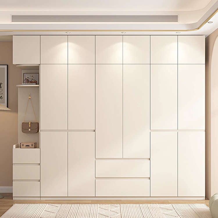 2025新款ENF级航空铝合金蜂窝衣柜卧室家用简约现代分段式大衣橱