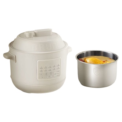 BRUNO电压力锅3L高压小型电饭锅