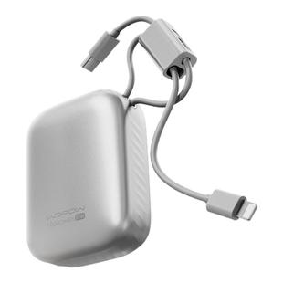 【国家3C认证】WOPOW沃品小布丁充电宝35W超级快充大容量可上飞机迷你小巧便携自带线移动电源政府补贴