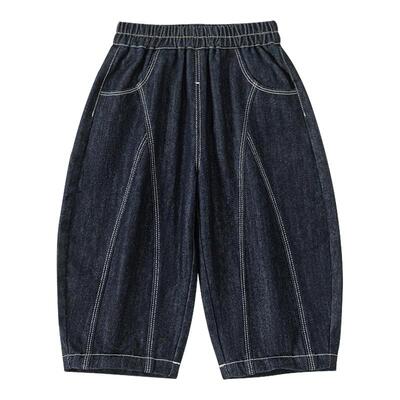 INSbobo男童裤子春装男宝牛仔裤