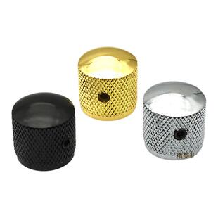 电吉他金属电位器帽旋钮帽音量旋钮电贝斯音色旋钮6mm无边带锁