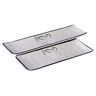 密胺仿瓷餐具饭店专用长方形盘商用肉片条盘酒店火锅菜碟塑料盘子