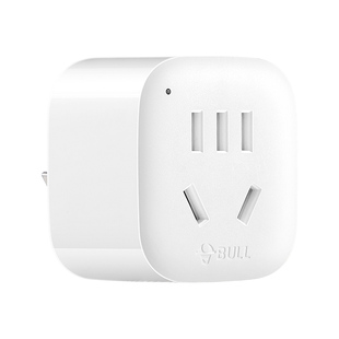 公牛三插转二插头转换器插座三叉变二头改相项三脚角转两孔转接头